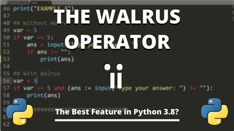 walrus operator javascript